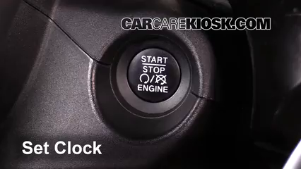 2016 Fiat 500X Easy 2.4L 4 Cyl. Horloge Régler l'horloge